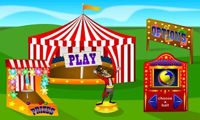 Screenshots of the game Clown Ball on Android phone, tablet.
