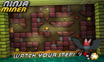 Screenshots of the game Ninja Miner for Android phone, tablet.
