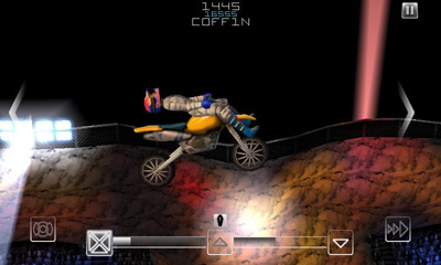 Screenshots of the game Red Bull X-Fighters Motocross on Android phone, tablet.