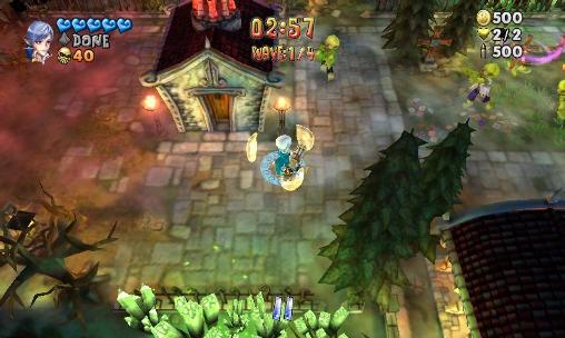 Screenshots of the game Vampire crystals: Zombie revenge on your Android phone, tablet.