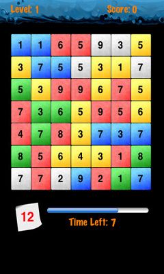 Screenshots of the game Math Maniac on Android phone, tablet.