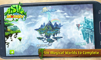 Capturas de tela do jogo Asva o macaco no seu telefone Android, tablet.