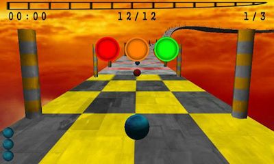 Captures d'écran du jeu de Ballon sur Android, une tablette.