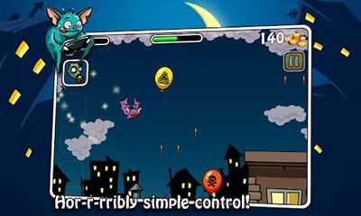 Capturas de tela do jogo the Night Flier telefone Android, tablet.