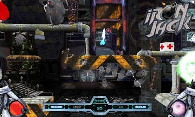 Capturas de tela do jogo Jack Ferro no telefone Android, tablet.