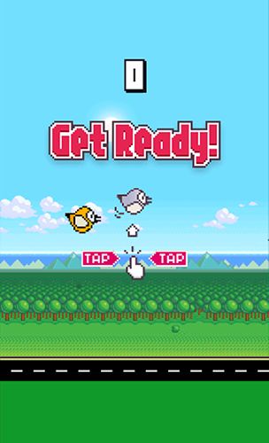 Screenshots of the game Happy bird on Android phone, tablet.