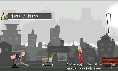 Screenshots of the game Angry Gran on Android phone, tablet.