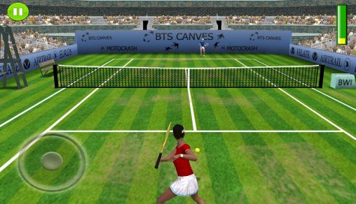 Screenshots of the game FOG Tennis 3D: Exhibition on Android phone, tablet.