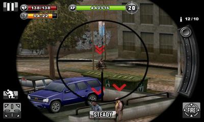 Captures d'écran du jeu des tueurs à gages pour Android, une tablette.