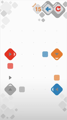 Screenshots of the game Squares: Game about squares on Android phone, tablet.