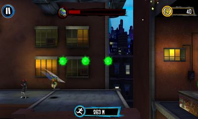 Capturas de tela do jogo TMNT: Telhado executado no telefone Android, tablet.