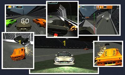 Captures d'écran du jeu Course n Chase - Course de Voiture en 3D sur votre téléphone Android, une tablette.