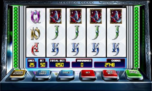 Screenshots of the game Magical slots on your Android phone, tablet.