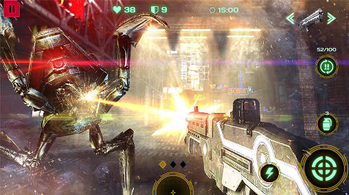 Screenshots of the game Dead Earth: Sci-Fi FPS shooter on Android phone, tablet.