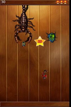Screenshots of the game Bug smasher for Android phone, tablet.