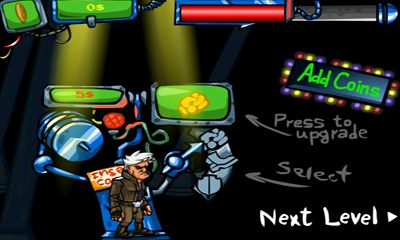 Screenshots of the game Kick Puncher on Android phone, tablet.