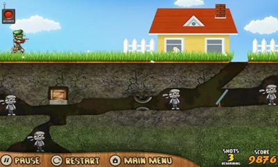Screenshots of the game Spud Gun Attack on your Android phone, tablet.