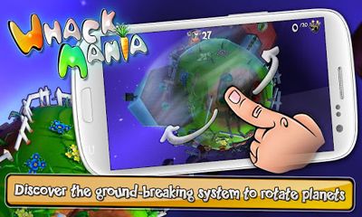 Screenshots of the game Whack Mania on Android phone, tablet.