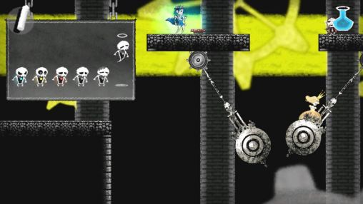 Screenshots of the game Dokuro on Android phone, tablet.