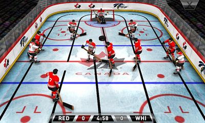 Screenshots of the game Canada Table Hockey on your Android phone, tablet.