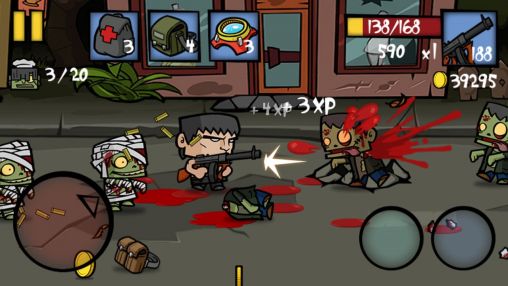 Screenshots of Zombie games age 2 on Android phone, tablet.