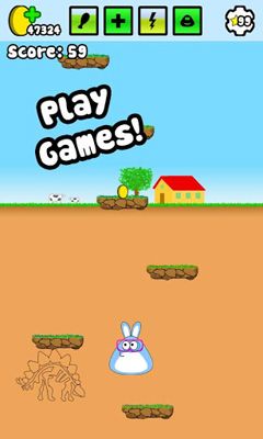 Screenshots of the game Pou for Android phone, tablet.