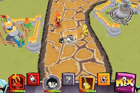 Screenshots of the game Calling all mixels on Android phone, tablet.