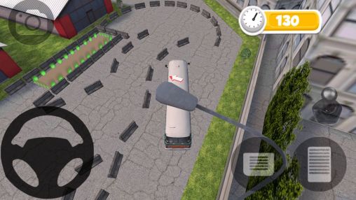 Screenshots of the game Bus parking HD on your Android phone, tablet.