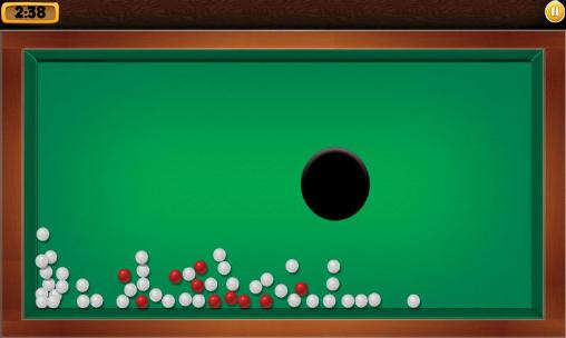 Screenshots of the game Balls and holes on Android phone, tablet.
