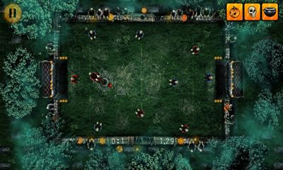 Captures d'écran du jeu Mortel de Football, sur Android, une tablette.