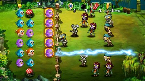 Screenshots of game Birds vs zombies 2 on Android phone, tablet.