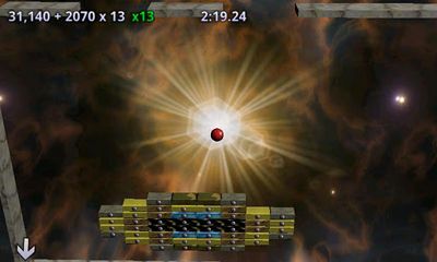 Capturas de tela do jogo Space Out no telefone Android, tablet.