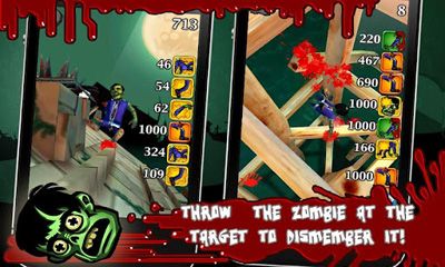 Capturas de tela do jogo Empurrar o Zumbi no seu telefone Android, tablet.
