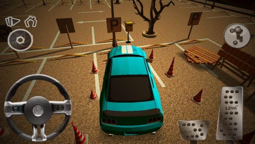 Screenshots of the game Car parking 3D for Android phone, tablet.