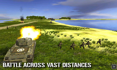 Screenshots of the game Combat Mission Touch on your Android phone, tablet.