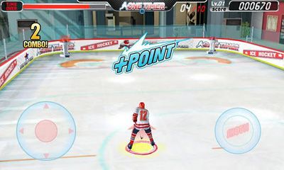 Captures d'écran du jeu de Hockey sur Glace - Un Minuteur sur Android, une tablette.