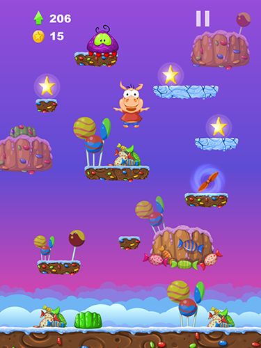 Screenshots of the game Perry pig: Jump on the Android phone, tablet.