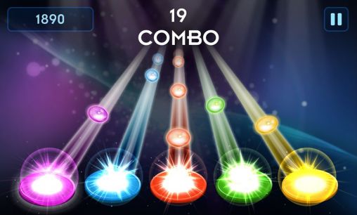 Screenshots of the game Beat hero: Be a guitar hero for Android phone, tablet.
