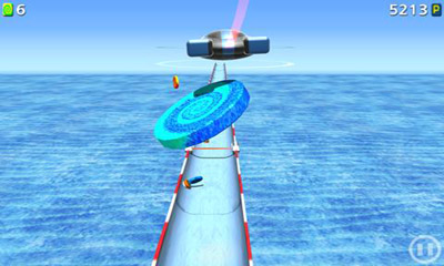 Screenshots of the game Pipe Glider on Android phone, tablet.
