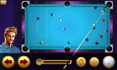 Captures d'écran du jeu Midnight Pool 3 pour Android, une tablette.