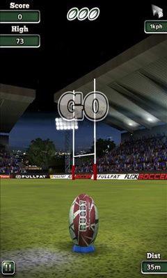 Captures d'écran du jeu, Flick Nations Rugby sur votre téléphone Android, une tablette.