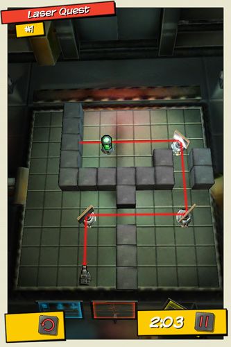 Screenshots of the game MacGyver: Deadly descent on Android phone, tablet.
