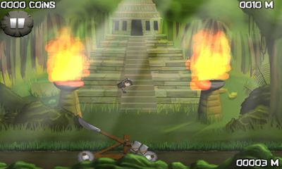 Capturas de tela do jogo Fuga Corda no telefone Android, tablet.