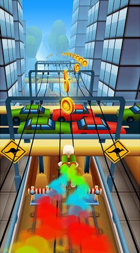 Screenshots of the game Subway surfers: World tour Sydney on Android phone, tablet.