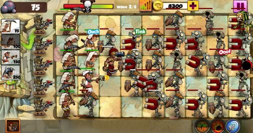 Screenshots of the game Angry man vs zombies on Android phone, tablet.