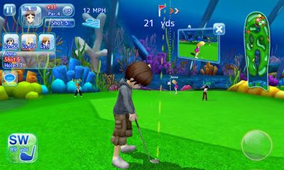 Captures d'écran du jeu Let's Golf! 3   , .