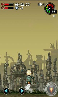 Capturas de tela do jogo de Aventura do Robô no telefone Android, tablet.
