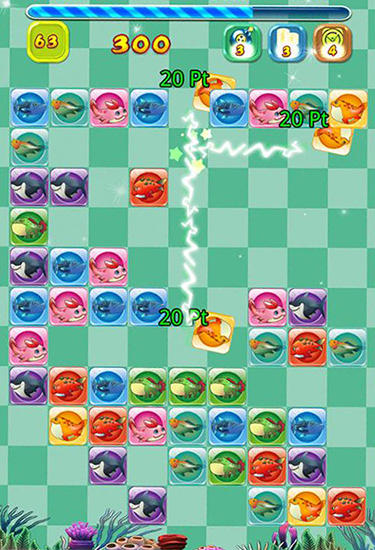 Screenshots of the game Piika: Crush maria on Android phone, tablet.