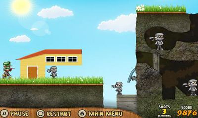 Screenshots of the game Spud Gun Attack on your Android phone, tablet.