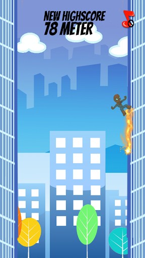 Screenshots of the game Spider jump man. Jumping spider on your Android phone, tablet.